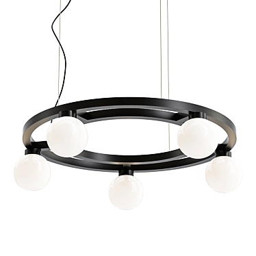 Modern Minimalist Pendant Light 3D model image 1 