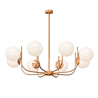 Felicitat Chandelier - Elegant Lighting Solution 3D model image 1 