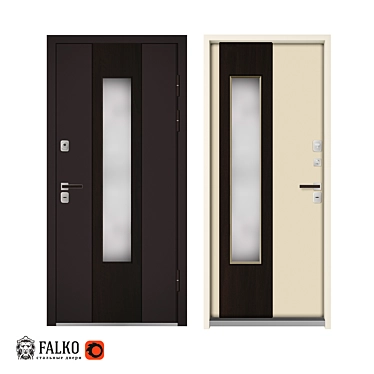 Siberian Elegance: Custom Entry Door
Elegance 800: Stylish and Functional 3D model image 1 