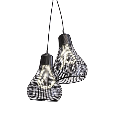 Plumen 3D Printed Kayan Pendant 3D model image 1 