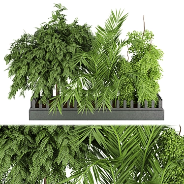Vol 190 Plant Collection: High-Quality, Lightweight 3D model image 1 