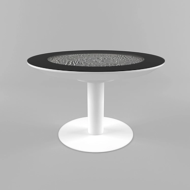  OM Kinetic Sand Table: Artful Design & Illuminated Surface 3D model image 1 