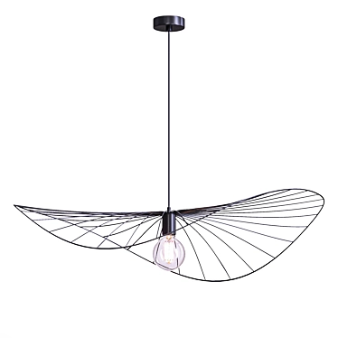 Elegant Vertigo Pendant Light 3D model image 1 