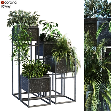 Lush Greenery in Box Set 3D model image 1 