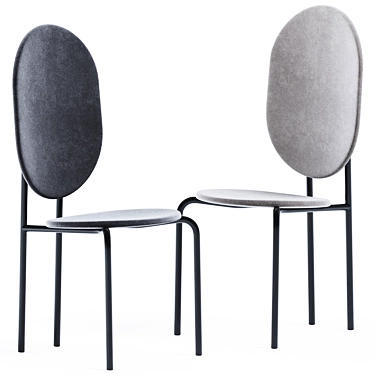 Elegant Michelle b Chair SP01 3D model image 1 