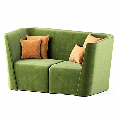 Elegant Legacy Sofa: V-Ray Render 3D model image 1 
