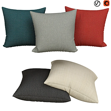 Dedon Decor Pillows | No. 079 3D model image 1 