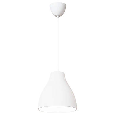 Elegant MELODI Pendant Lamp 3D model image 1 