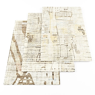 Contemporary Rugs Collection 3D model image 1 