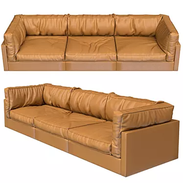 Modern Classic Sofa | SQUARE GROUND 3D model image 1 