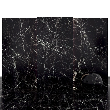 Eternal Beauty Black Marble 3D model image 1 