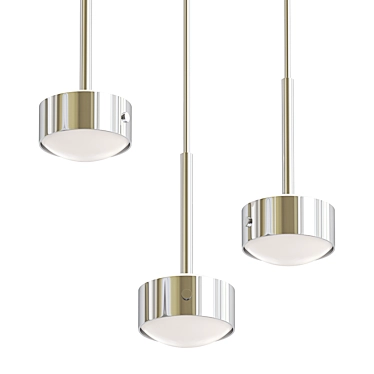 Modern Drop Pendant Light 3D model image 1 