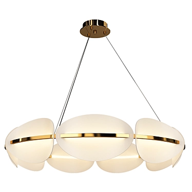 Sleek Kear Design Lamp 3D model image 1 