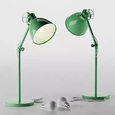 Priddy-P Color Changing Desk Lamp 3D model image 1 