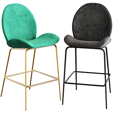 Elevate Your Space: Astor Bar Stool 3D model image 1 