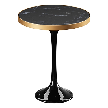 Parme Side Table: Sleek and Modern 3D model image 1 