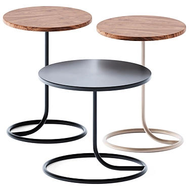 Smart Side Tables for Modern Homes 3D model image 1 