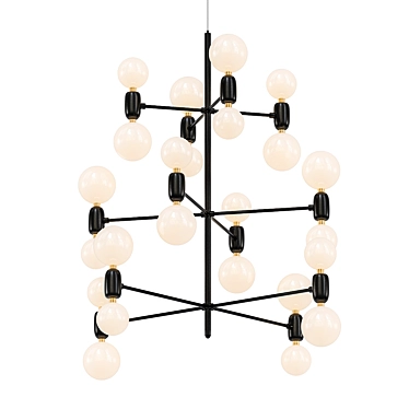 Aballs Pendant Chandelier 3D model image 1 