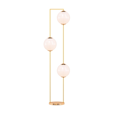 Elegant Cosmos Floor Lamp 3D model image 1 