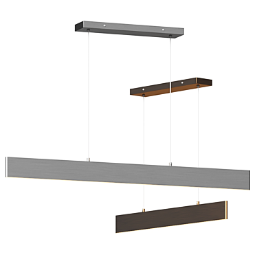 Mario Linear Suspension Light by Huxe 3D model image 1 