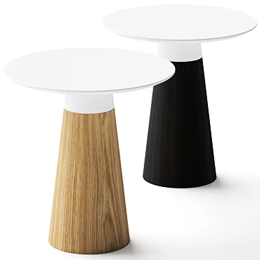 Sleek Zock Coffee Tables: Modern Design & Exclusive Finishes 3D model image 1 