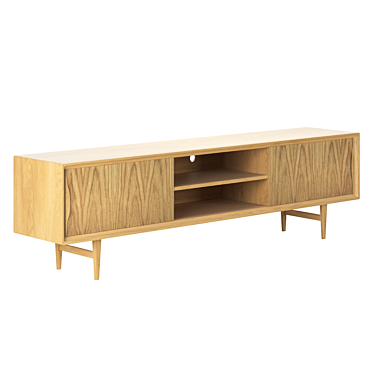 Elegant Kasper Sideboard: Functional and Stylish 3D model image 1 