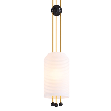 Modern Millimeter Pendant: CHARLOTT 3D model image 1 