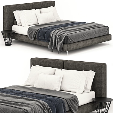 Bed Bokara Grey