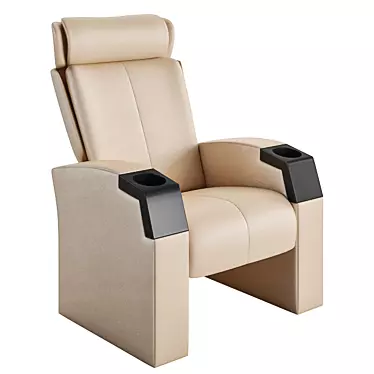 Ferco Opus Glide Cinema Chair 3D model image 1 