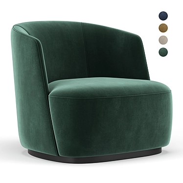 Felix Modern Armchair: Stylish Comfort for Any Space 3D model image 1 