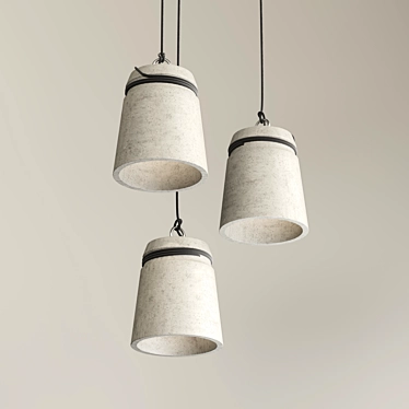 Concrete Pendant Light