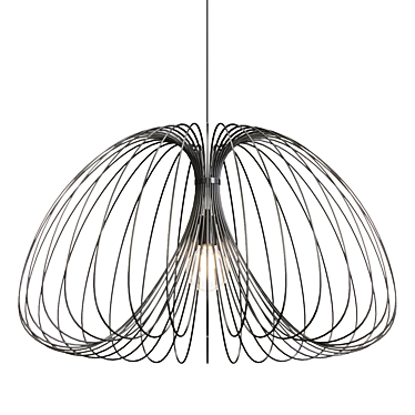 Stylish Cosmo Pendant Light 3D model image 1 