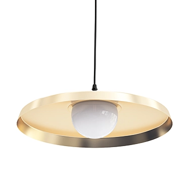 Elegance Illuminated: The SEDGE Pendant Light 3D model image 1 