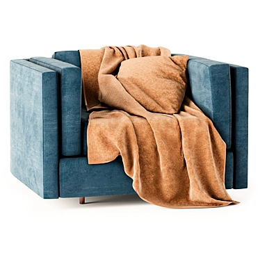 Mid-Century Harvey Probber Lounge Chair 3D model image 1 