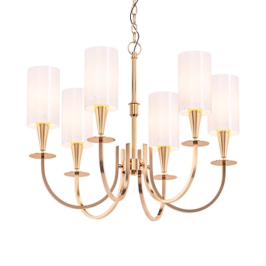 Mason Copper Pendant Light 3D model image 1 