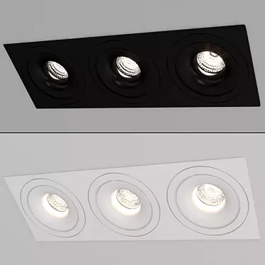 Modern LED ORBITA Collection - Stylish and Efficient Lighting 3D model image 1 