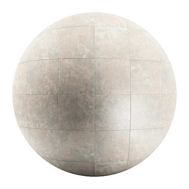 Wing Cement Tile: Diverse Textures in High Quality 3D model image 1 