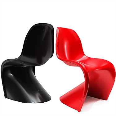 Vitra Panton Chair: Stylish and Versatile 3D model image 1 