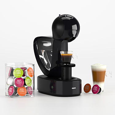 Compact Coffee Machine Nescafe Dolce Gusto 3D model image 1 