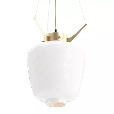 Revived Light: Restored Ceiling Lamps 3D model image 1 