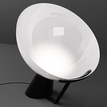 Elegant Aida Table Lamp 3D model image 1 