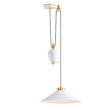 Elevate Your Space with Lucia Pendant 3D model image 1 