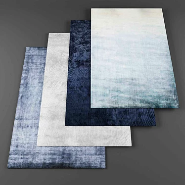 Stylish Rug Collection: Discover Versatile Designs 3D model image 1 