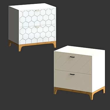 Stylish Como Furniture Set 3D model image 1 