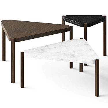 Modern Minimalist Coffee Tables 3D model image 1 