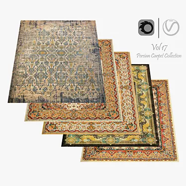 Persian Carpet Vol. 17: Stunning Textures 3D model image 1 