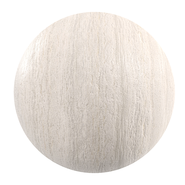 Cream Concrete: PBR Material HD Texture 3D model image 1 