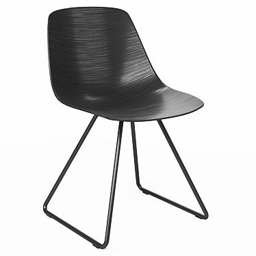 Sleek Lapalma Miunn Chair 3D model image 1 