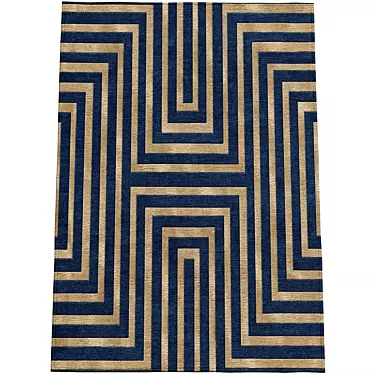 Geometry Rugs: Modern Millimeter Design 3D model image 1 