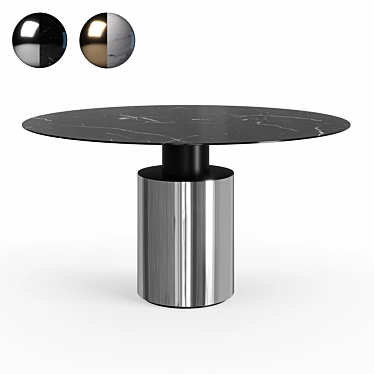 ACERBIS CRESO: Sleek and Stylish Tables 3D model image 1 